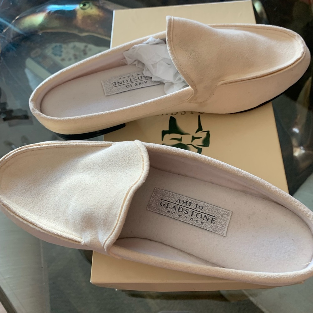 Ultra suede slippers